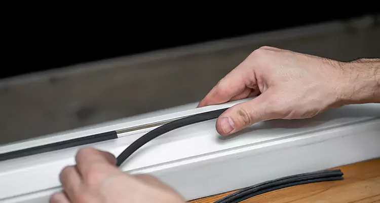 Garage Door Bottom Seal Repair in Bayshore Gardens, FL